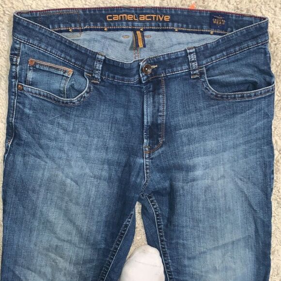CAMEL ACTIVE Jeans 'Houston' in Blue Bootcut Jeans Men's 5-Pocket size 40/32 - Picture 3 of 9